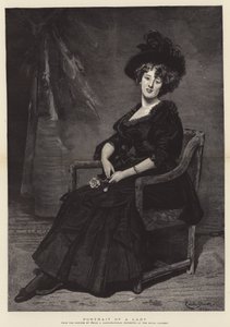 Retrato de una dama